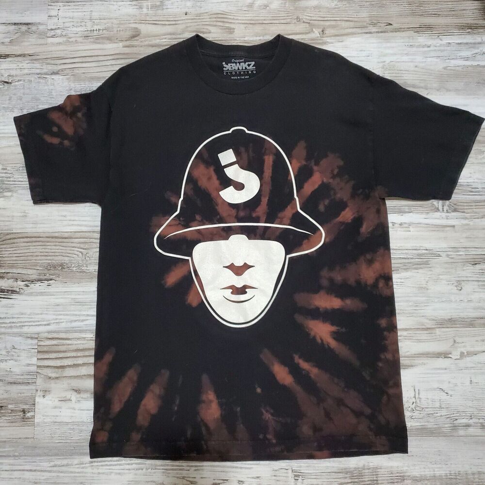 Bleach Tye Dye Spiral Shirt Size Large Jabawockeez Dance Crew #03